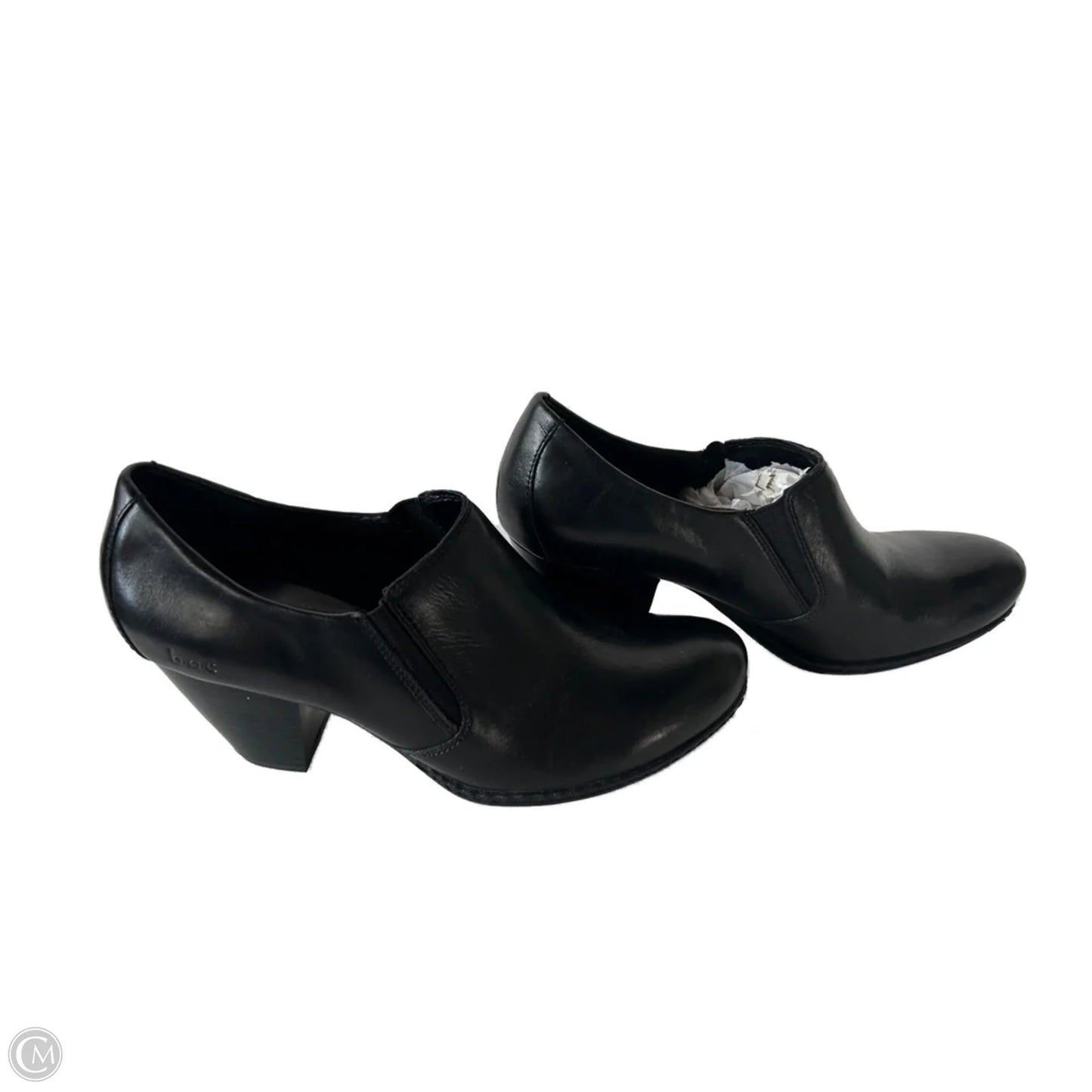 Boots Ankle Heels By Boc In Black, Size: 8