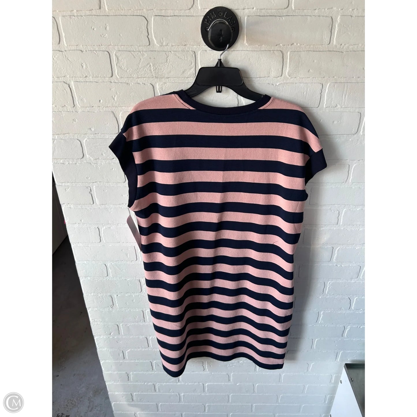 Dress Casual Midi By Clothes Mentor In Blue & Pink, Size: Xl