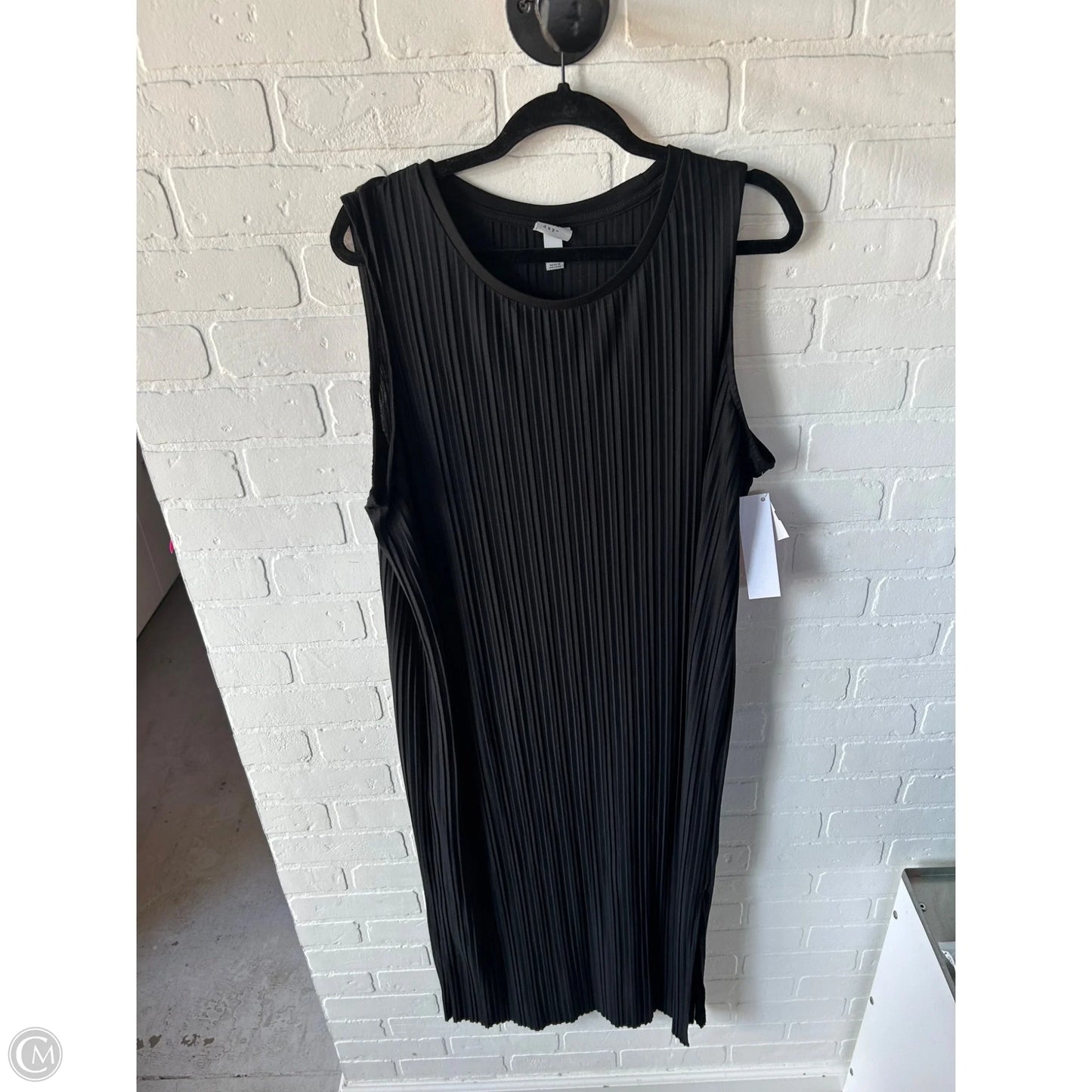 Dress Casual Maxi By A New Day In Black, Size: Xxl