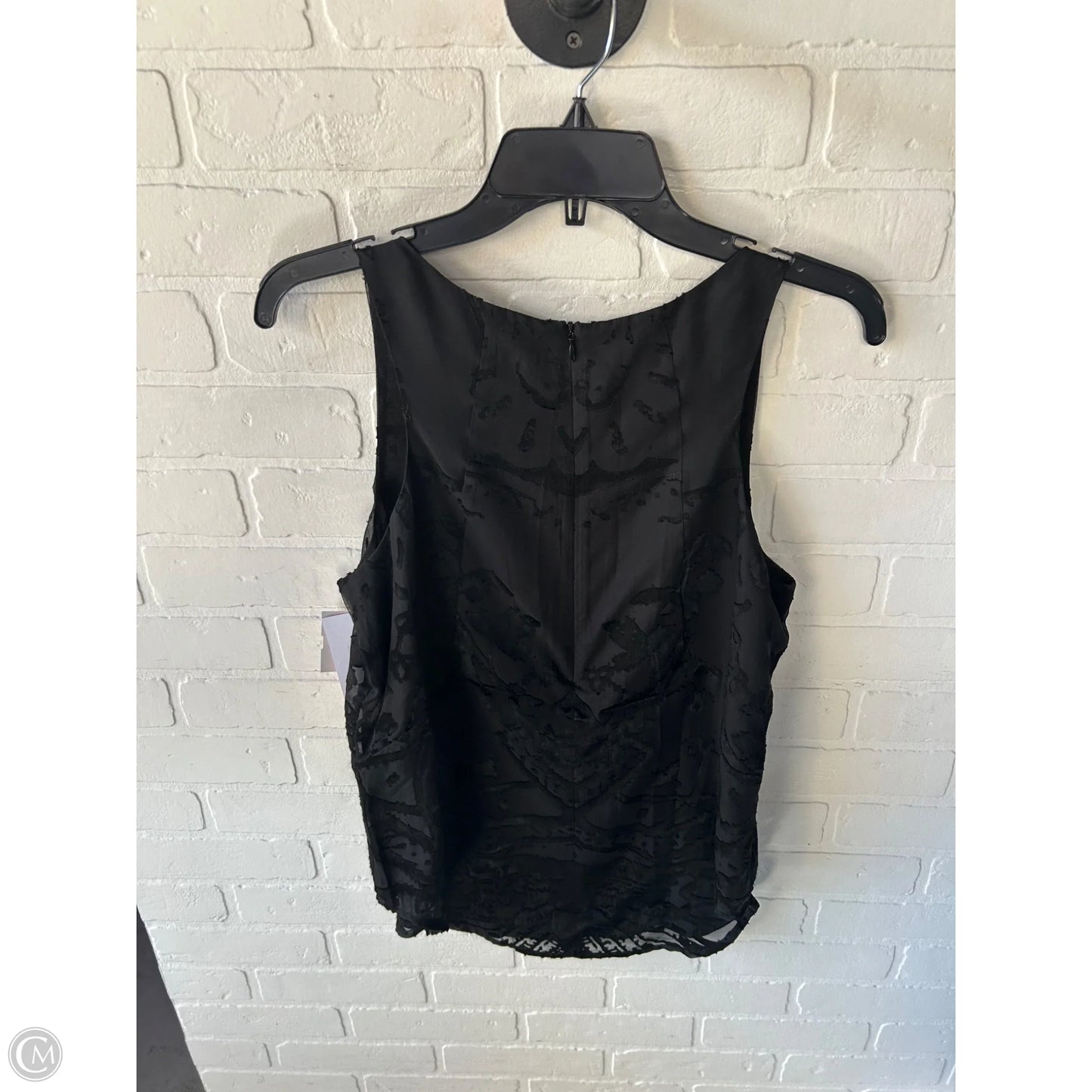 Top Sleeveless By Cabi In Black, Size: S