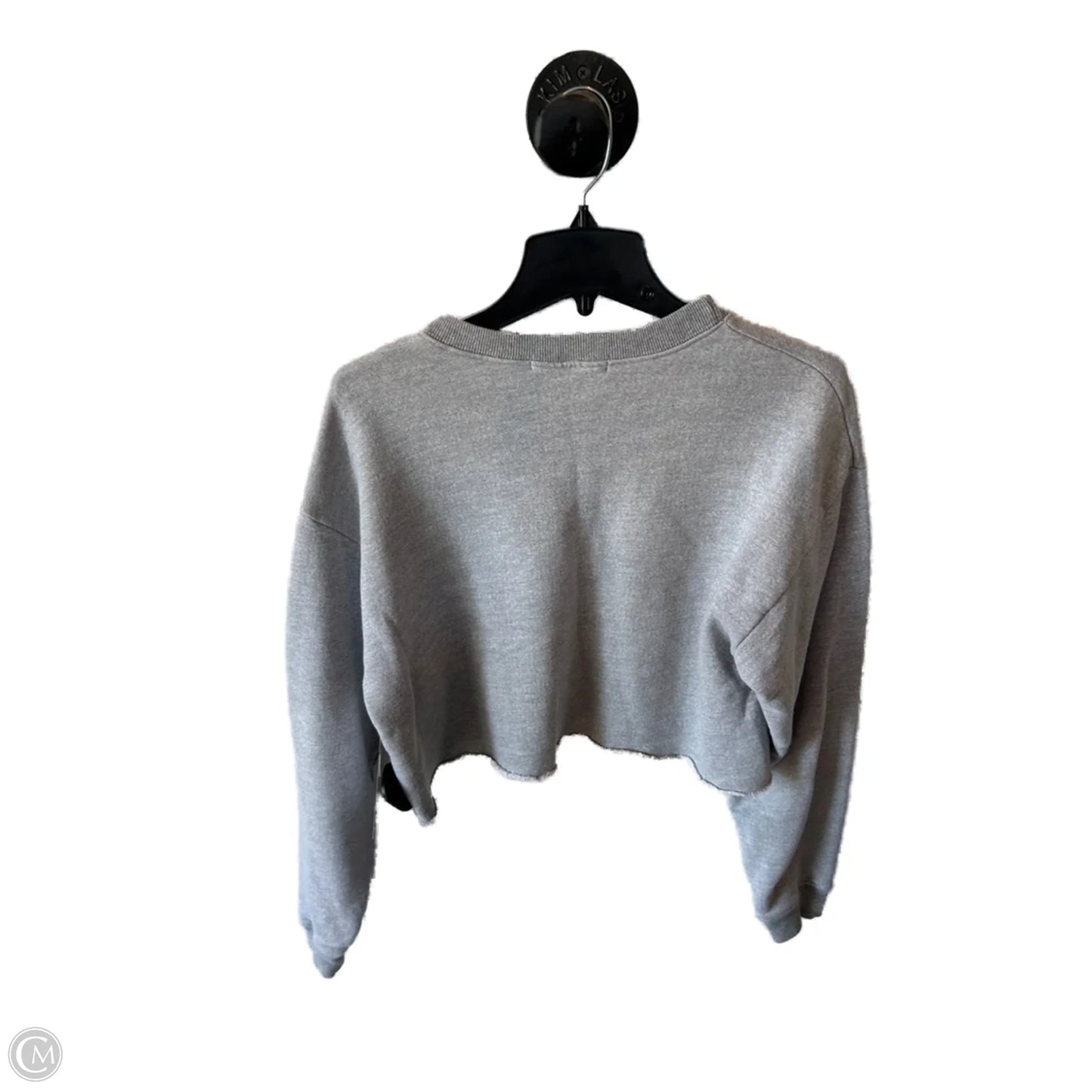 Sweatshirt Crewneck By Daydreamer In Grey & Red, Size: S