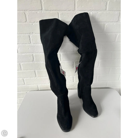 Boots Over-the-knee Heels By Jeffrey Campbell In Black, Size: 8