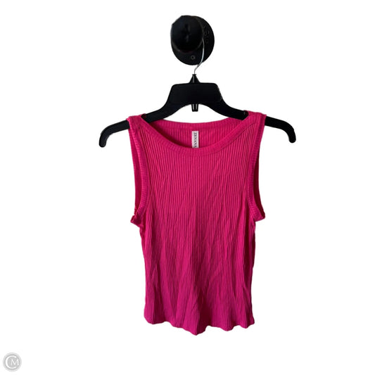 Tank Top By Zenana In Pink, Size: L