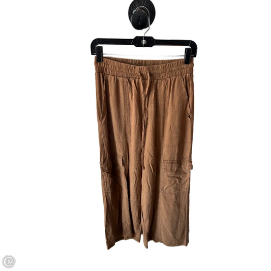 Pants Linen By Zenana In Brown, Size: 6