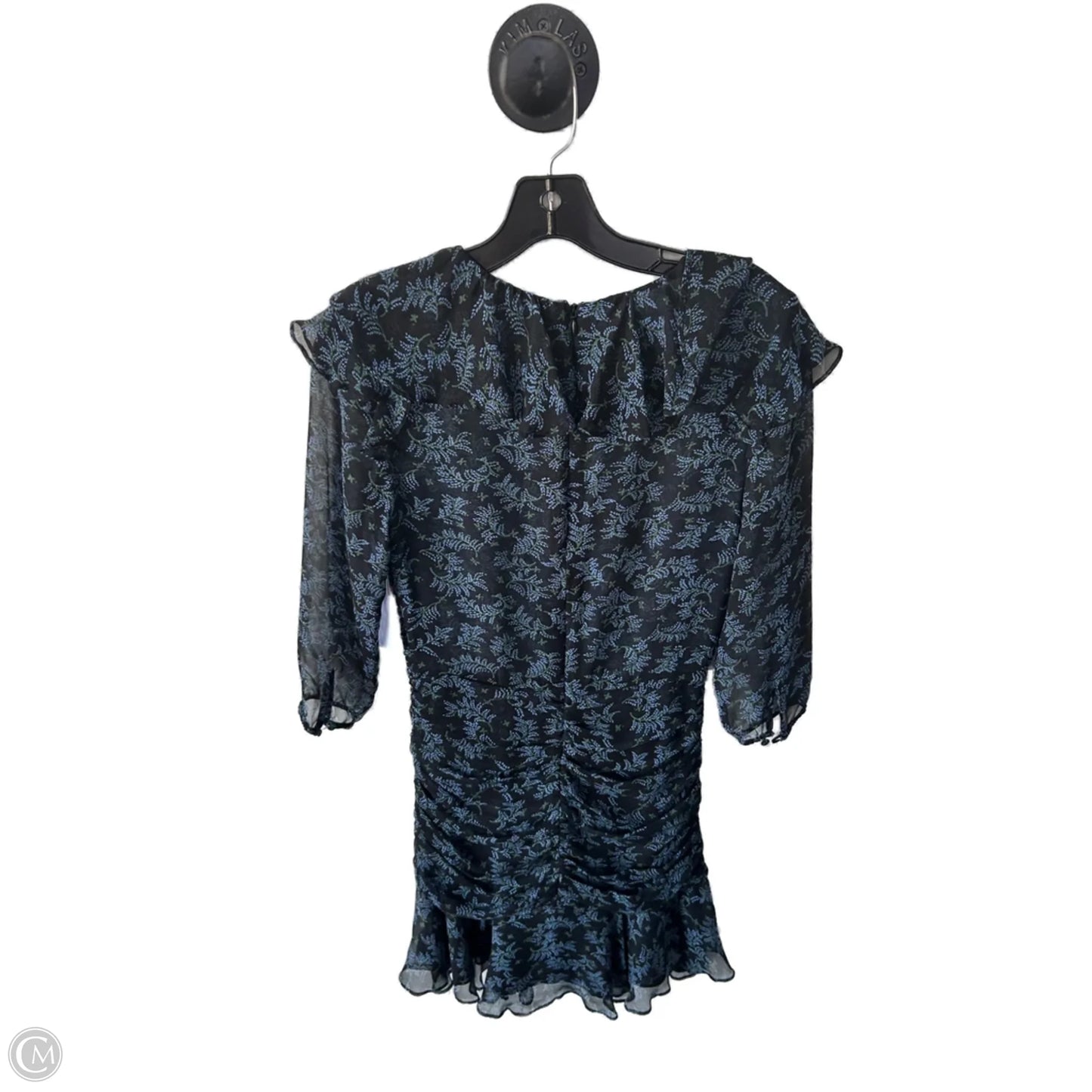 Dress Party Short By Veronica Beard In Black & Blue, Size: Xs
