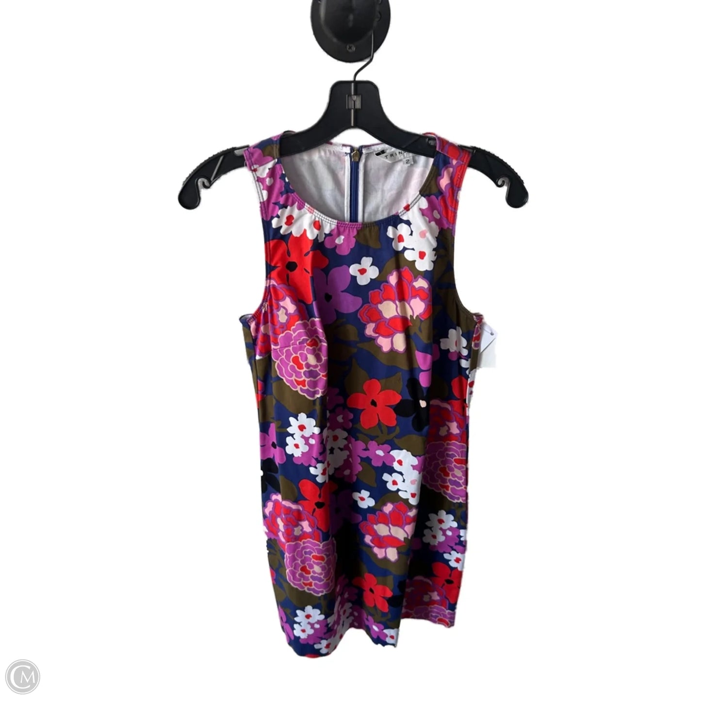 Dress Work By Trina By Trina Turk In Blue & Pink, Size: Xs