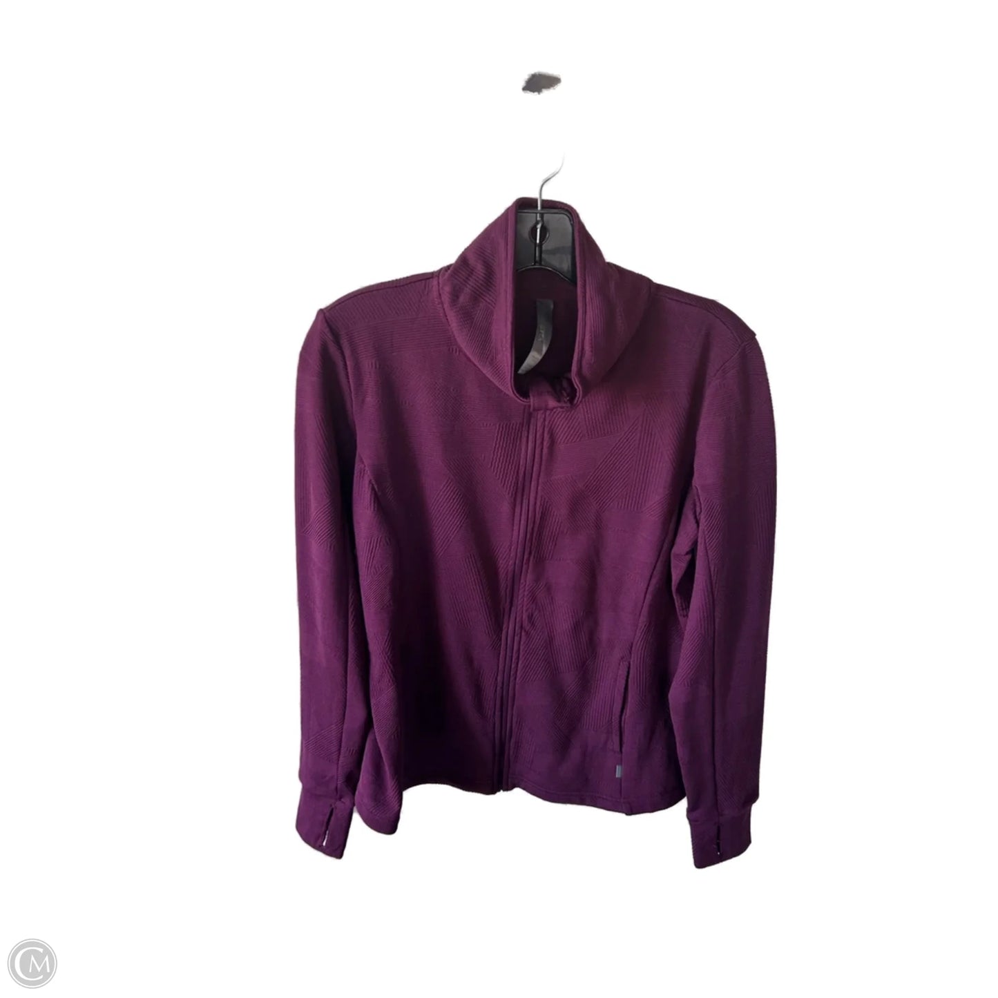 Athletic Jacket By Mondetta In Purple, Size: M