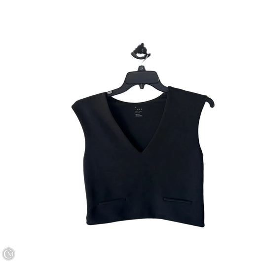 Top Short Sleeve By A New Day In Black, Size: M