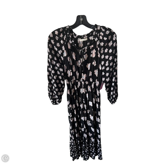 Dress Casual Maxi By Lovestitch In Black & Pink, Size: M