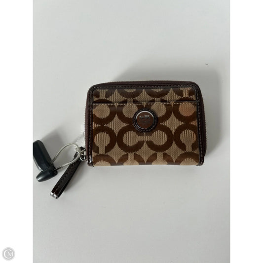 Wallet Designer By Coach, Size: Small