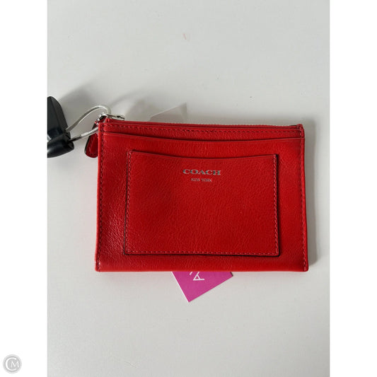Id/card Holder Designer By Coach, Size: Small