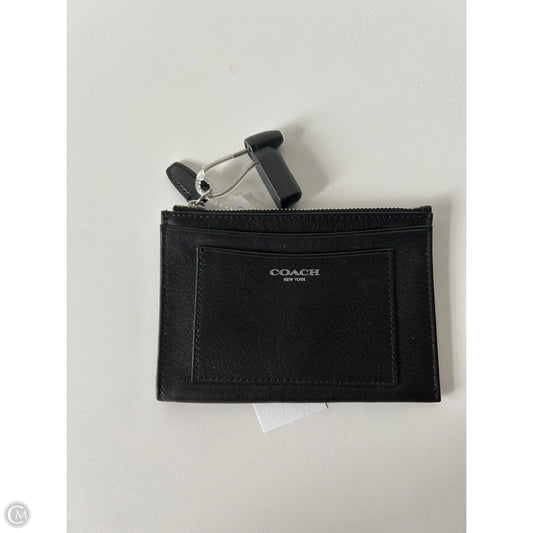 Id/card Holder Designer By Coach, Size: Small