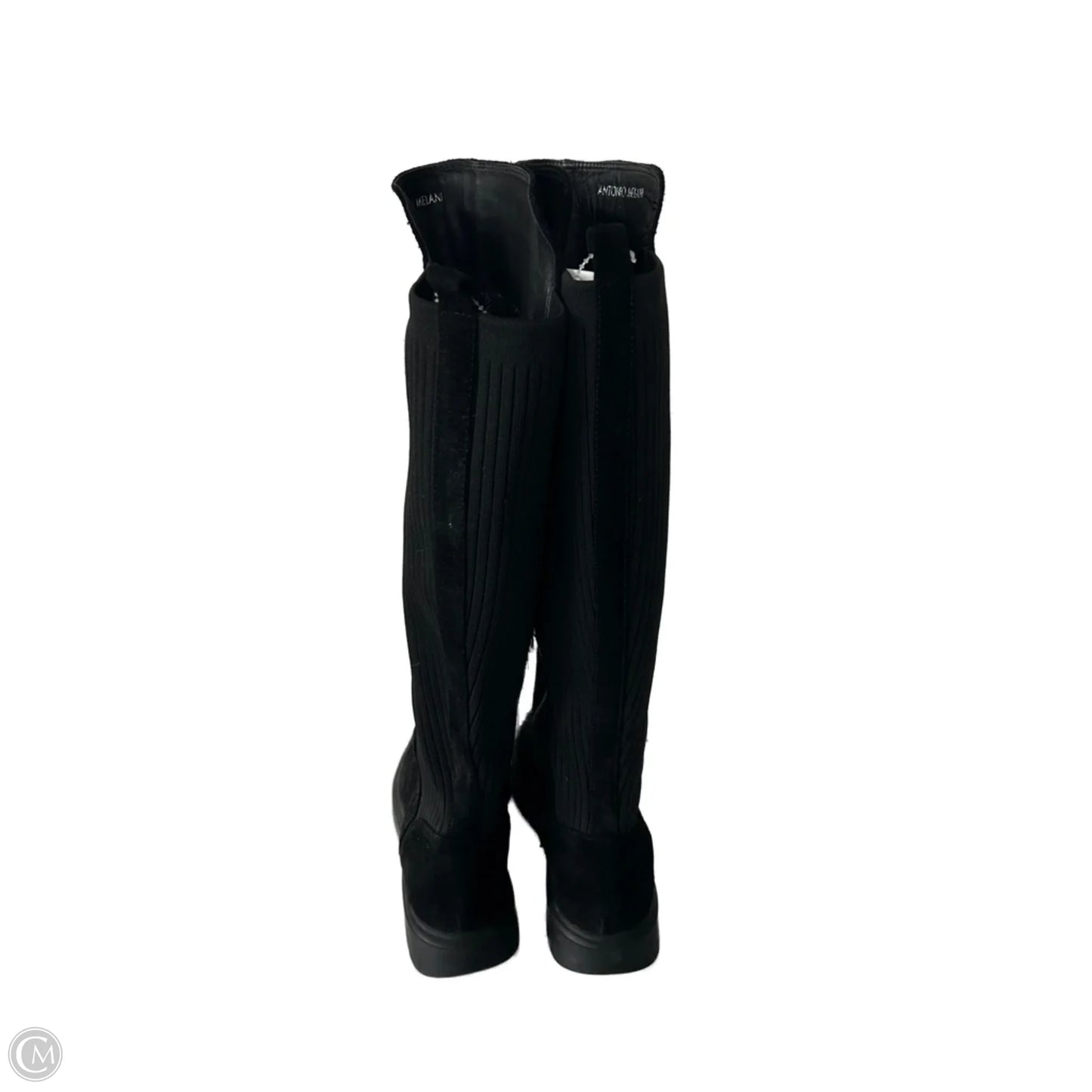 Boots Over-the-knee Flats By Antonio Melani In Black, Size: 10