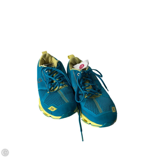 Shoes Athletic By On In Blue & Yellow, Size: 6