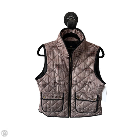 Vest Puffer & Quilted By British Khaki In Brown & Tan, Size: L