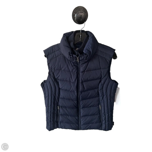 Vest Puffer & Quilted By Bass In Navy, Size: L