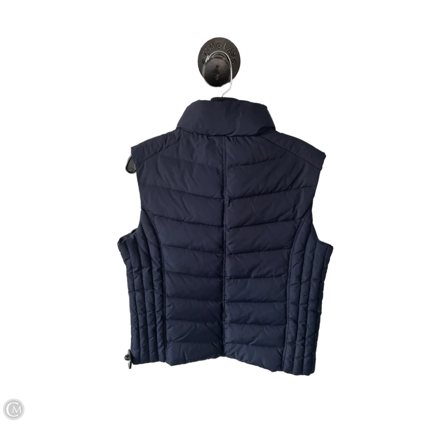 Vest Puffer & Quilted By Bass In Navy, Size: L