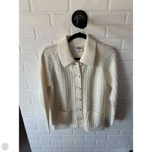 Sweater Cardigan By Cmc In Cream, Size: L