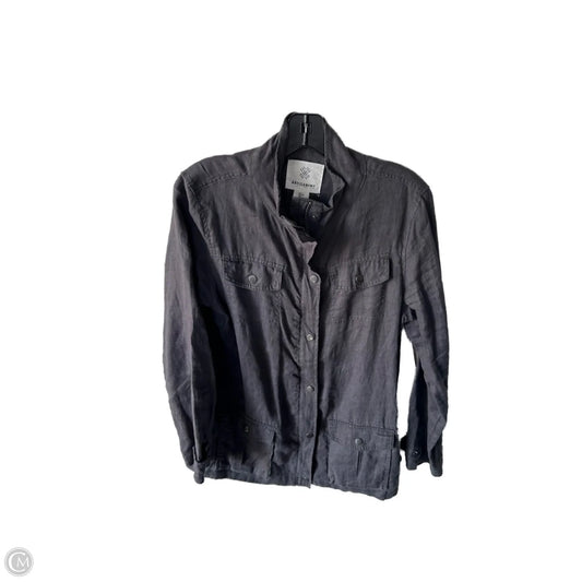 Jacket Utility By Artisan Ny In Grey, Size: L
