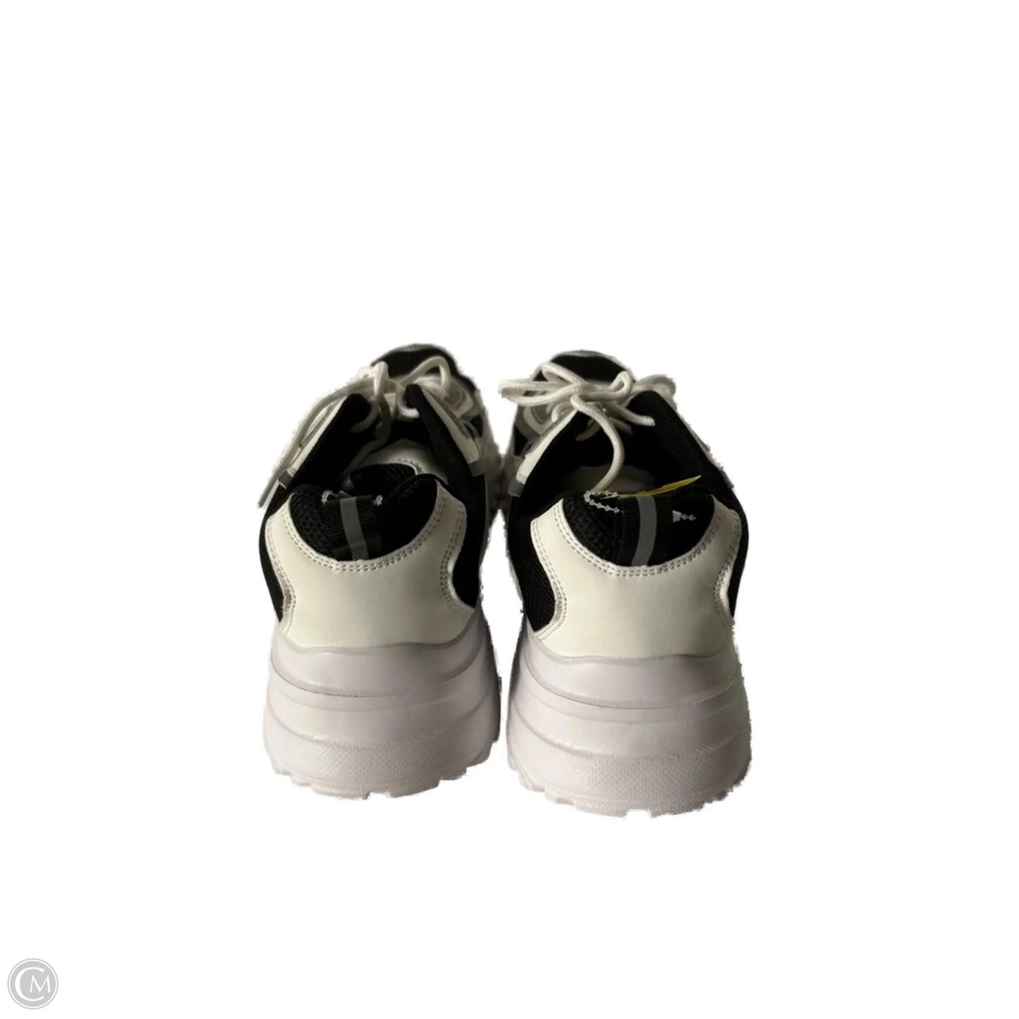 Shoes Athletic By Cme In Black & White, Size: 10