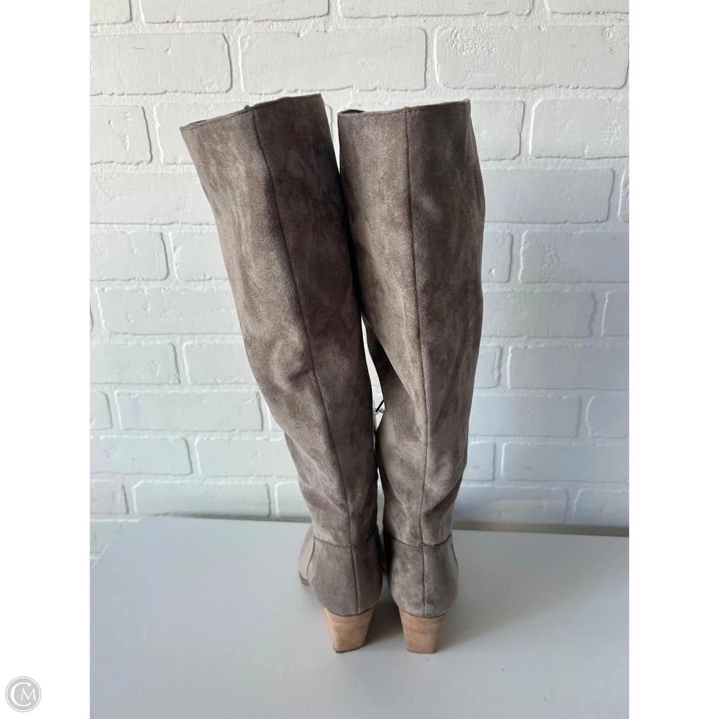 Boots Knee Heels By Mia In Brown, Size: 8.5