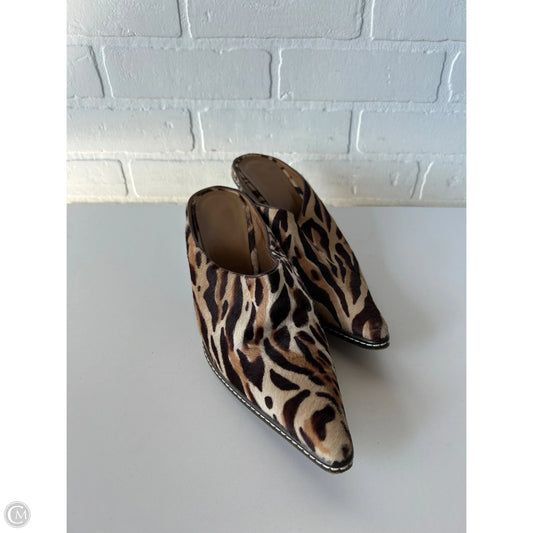 Shoes Heels Block By Donald Pliner In Animal Print, Size: 9
