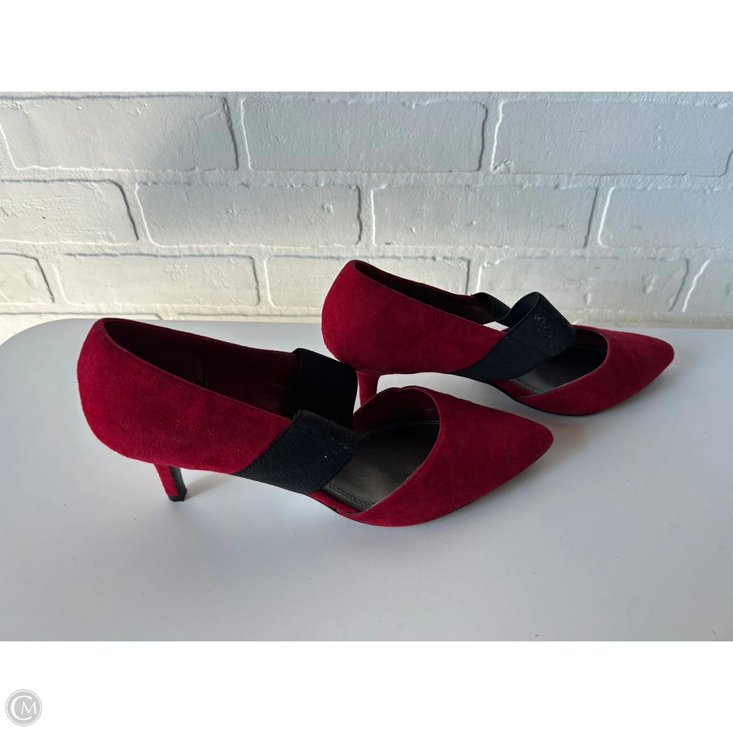 Shoes Heels Kitten By Impo In Red, Size: 9.5