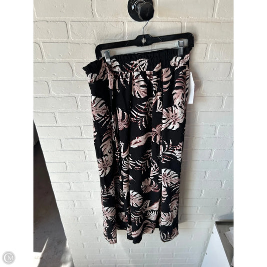 Pants Dress By Cme In Black & Pink, Size: 12