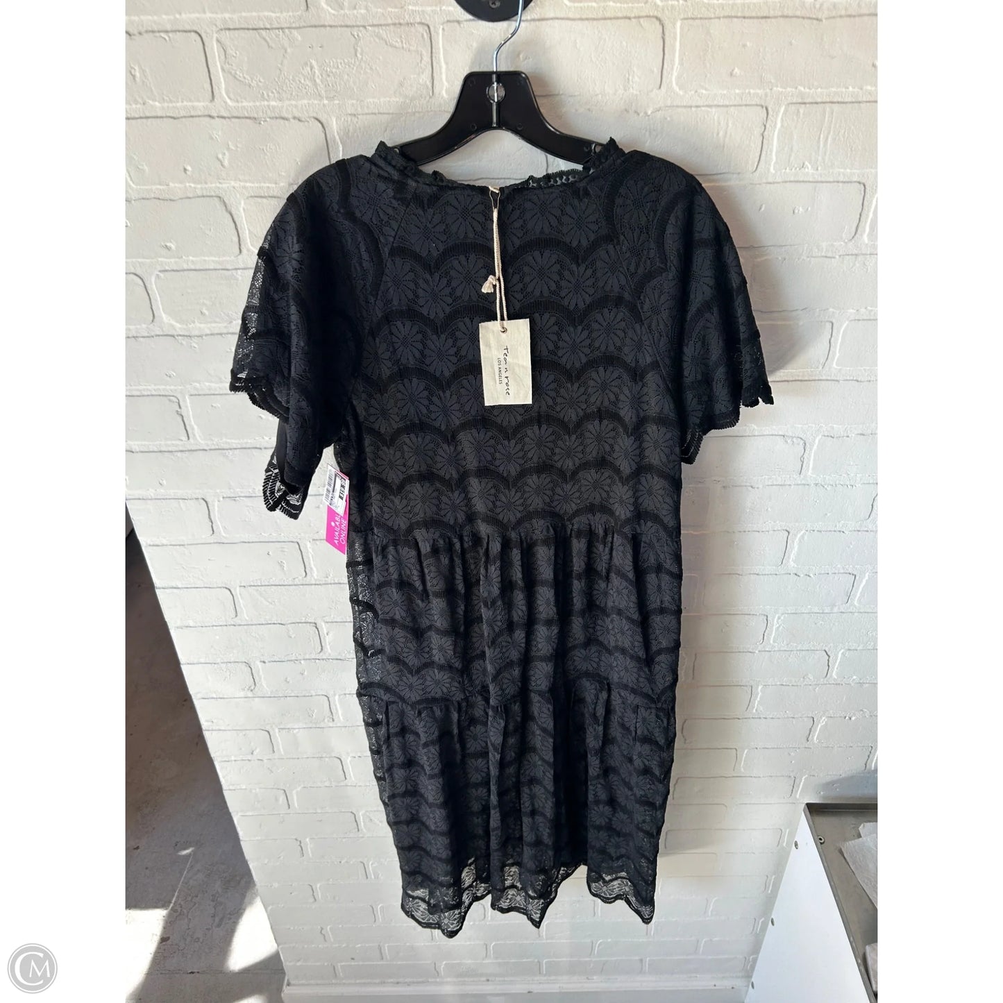 Dress Party Midi By Tea N Rose In Black, Size: L