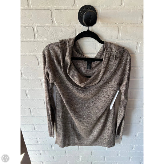 Tunic Long Sleeve By White House Black Market In Brown, Size: M