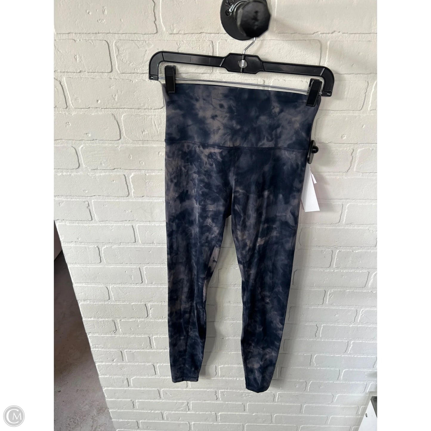 Athletic Leggings By Lululemon In Blue & Pink, Size: 4