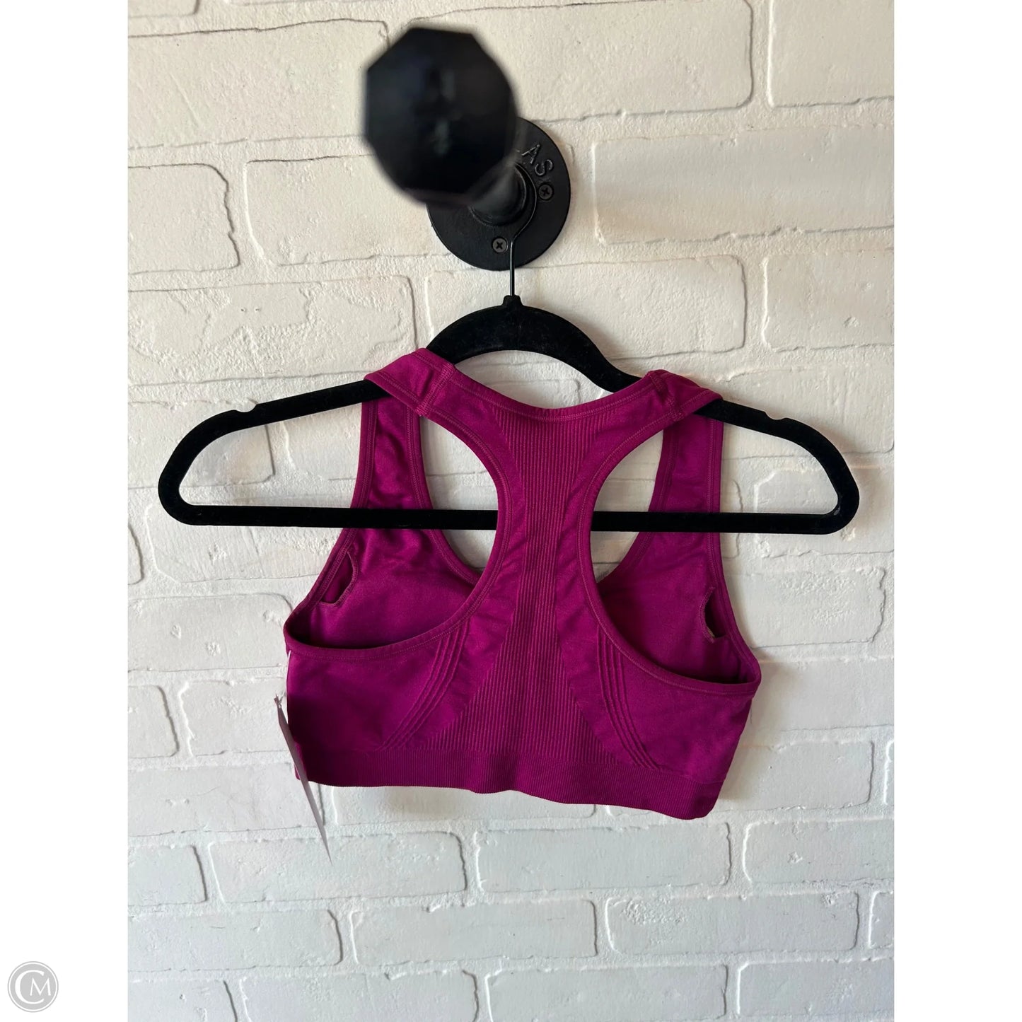 Athletic Bra By Tek Gear In Pink, Size: M