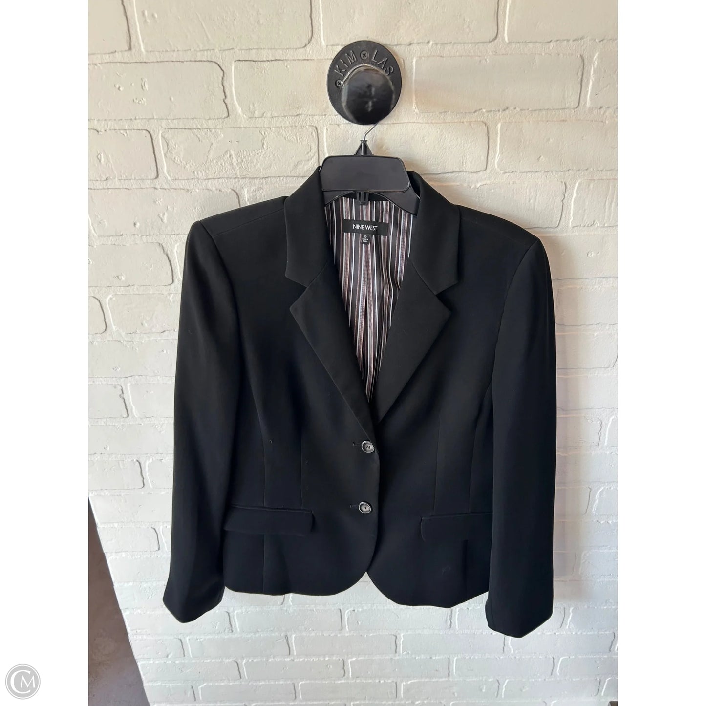 Blazer By Nine West In Black, Size: M