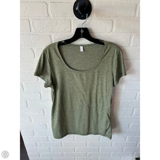 Top Long Sleeve Basic By Cme In Green, Size: M