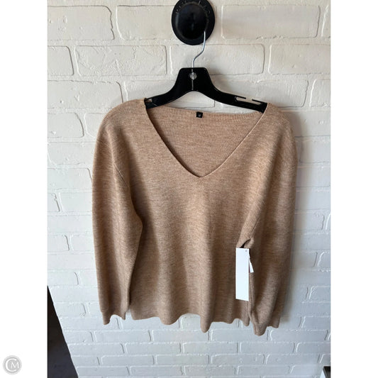 Sweater By Cme In Tan, Size: M