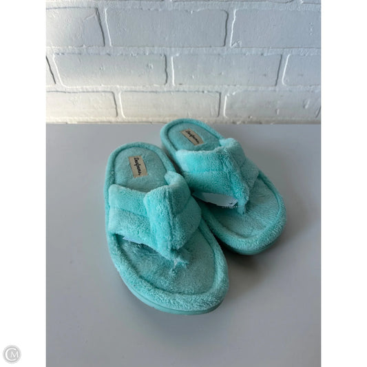 Slippers By Clothes Mentor In Blue, Size: 7