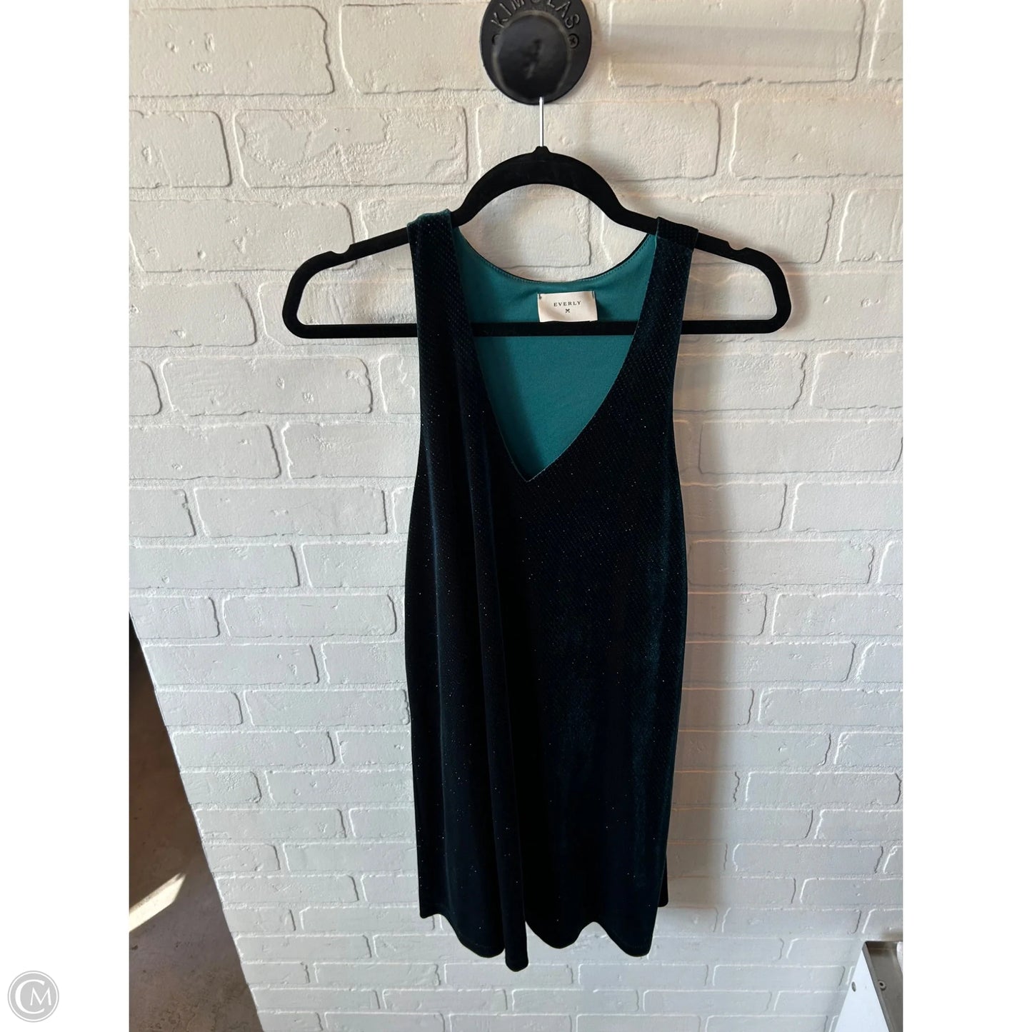 Dress Party Midi By Everly In Teal, Size: M