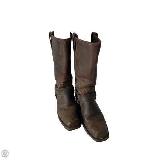 Boots Designer By Frye In Brown, Size: 7