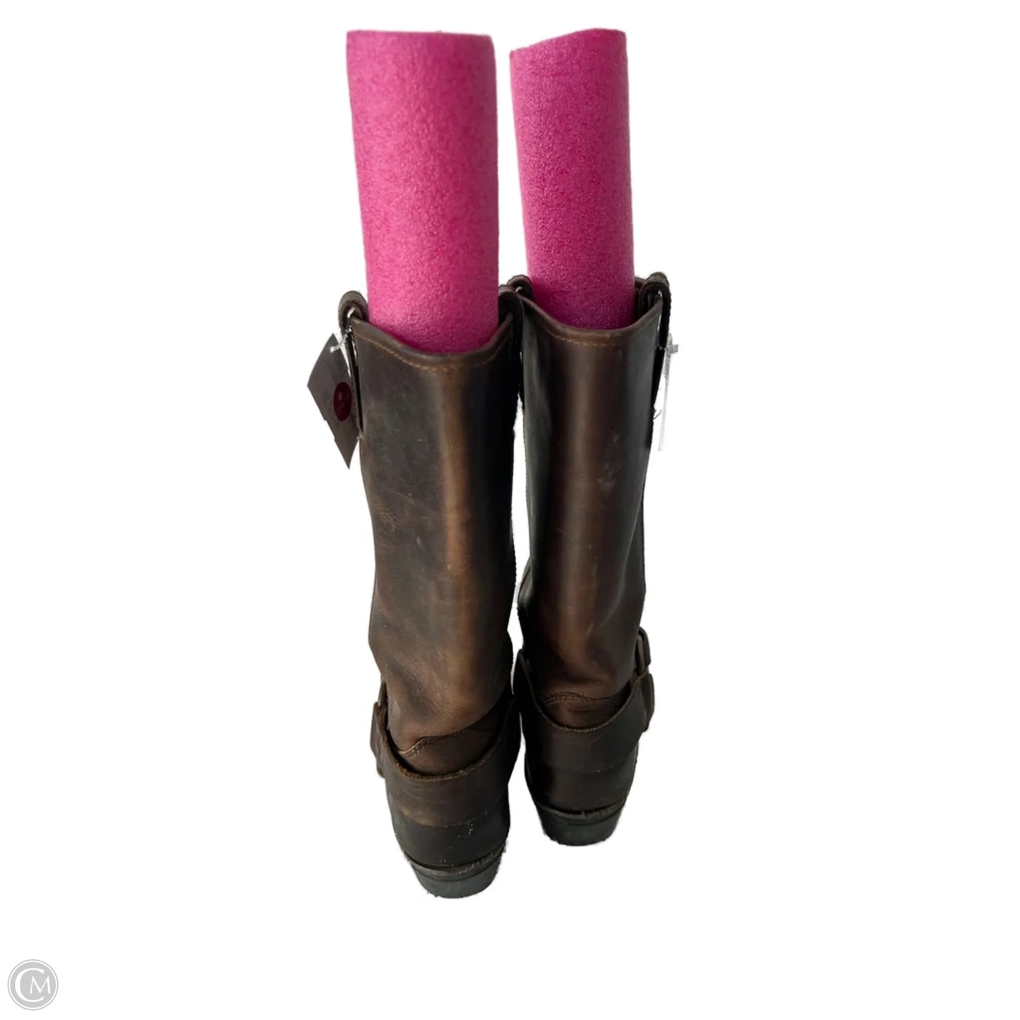 Boots Designer By Frye In Brown, Size: 7