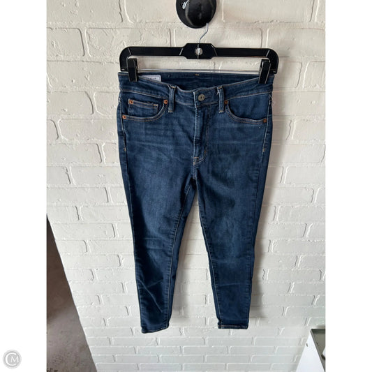 Jeans Skinny By Gap In Blue Denim, Size: 2