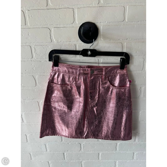 Skirt Mini & Short By Mi Ami In Pink, Size: 2