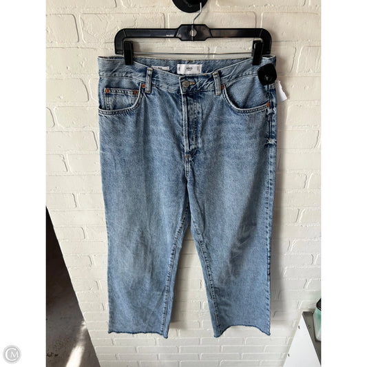 Jeans Boot Cut By Mng In Blue Denim, Size: 10