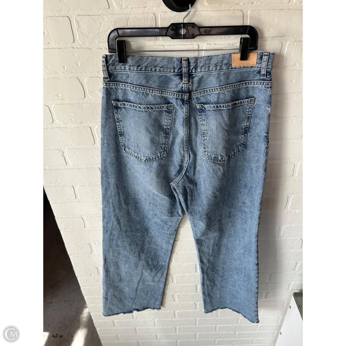 Jeans Boot Cut By Mng In Blue Denim, Size: 10