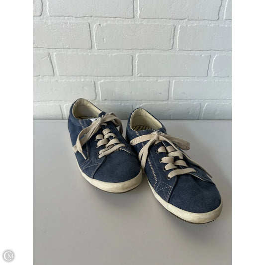 Shoes Sneakers By Taos In Blue, Size: 9.5
