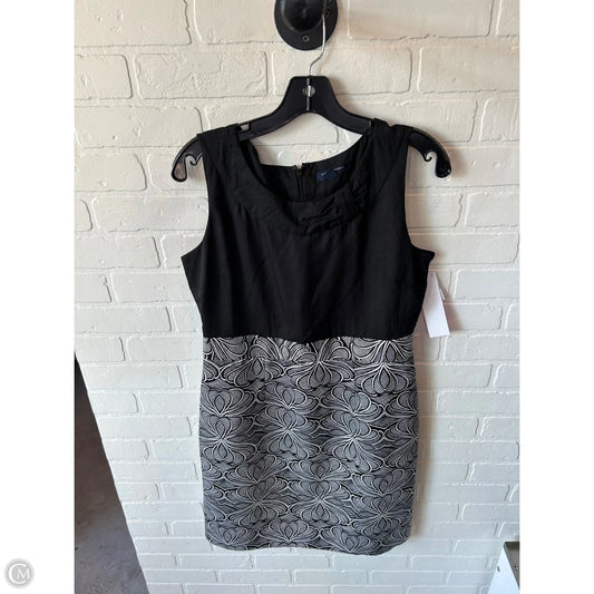 Dress Work By Banana Republic In Black & White, Size: M