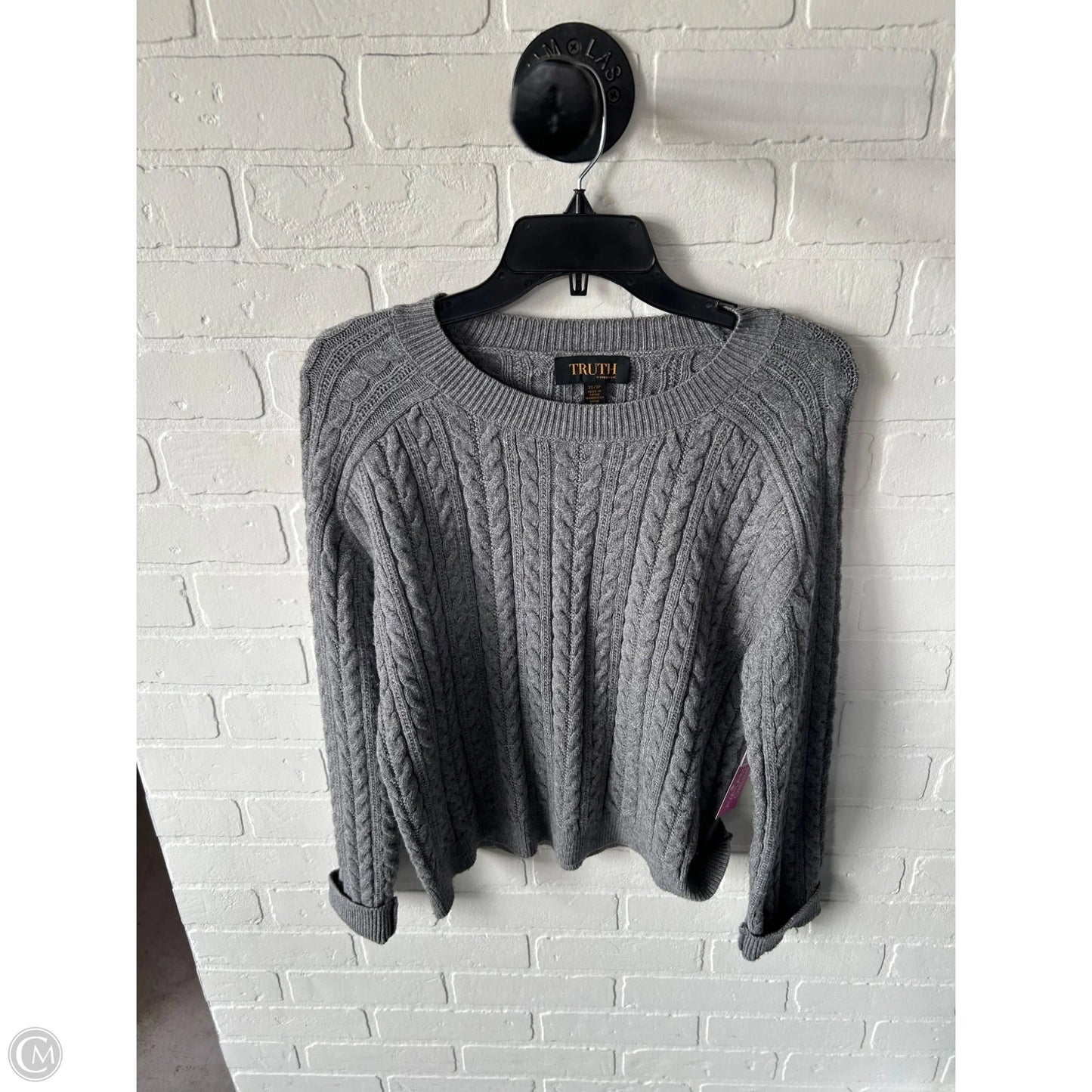 Sweater By Truth In Grey, Size: Xs