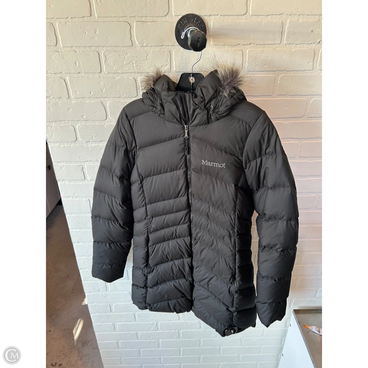 Coat Puffer & Quilted By Marmot In Black, Size: S