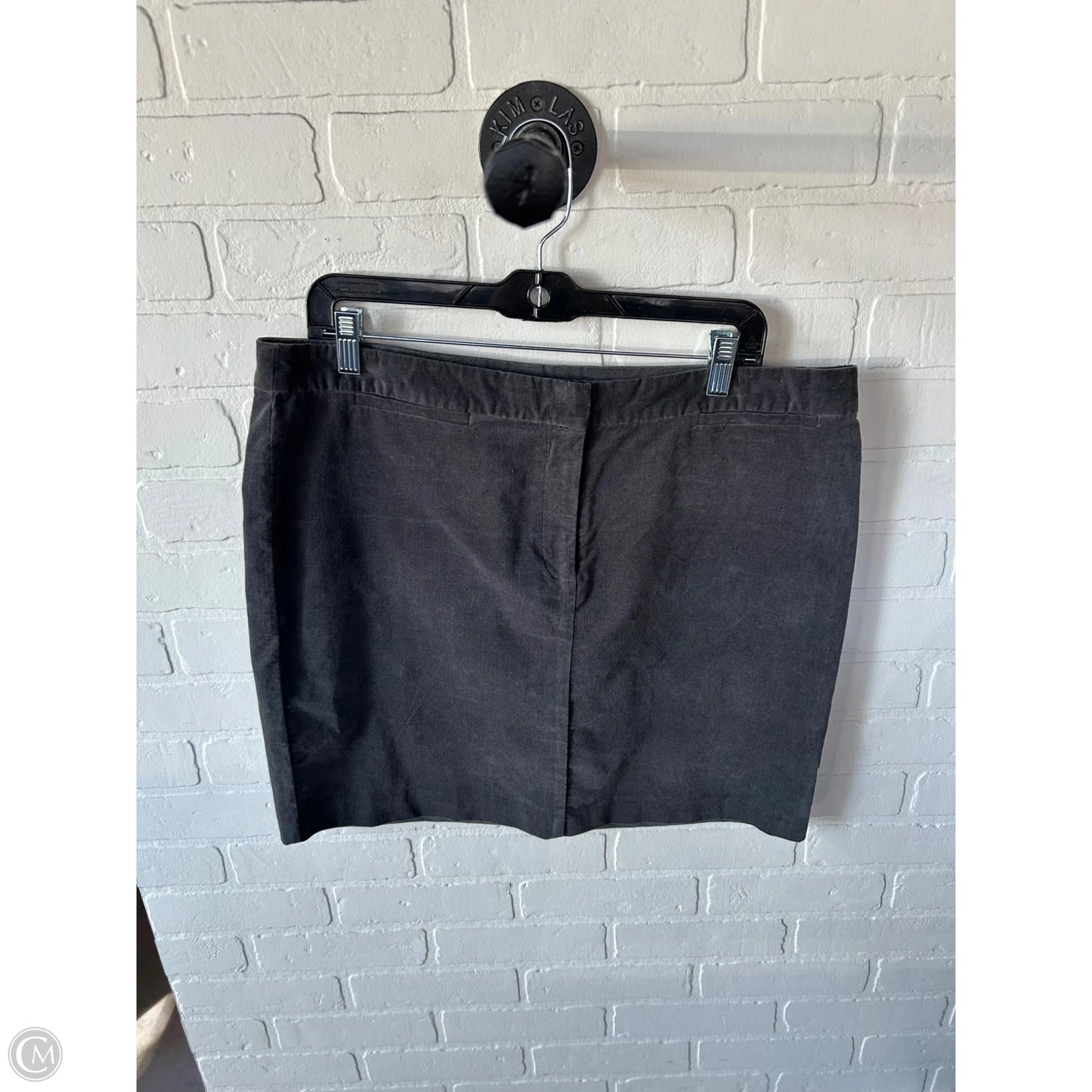 Skirt Mini & Short By J. Jill In Grey, Size: 16