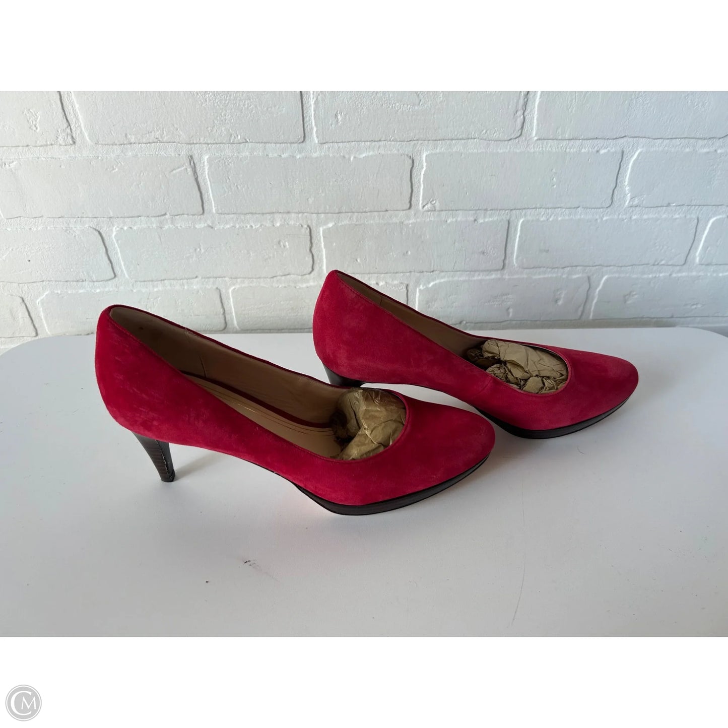 Shoes Heels Stiletto By Cole-haan In Red, Size: 11