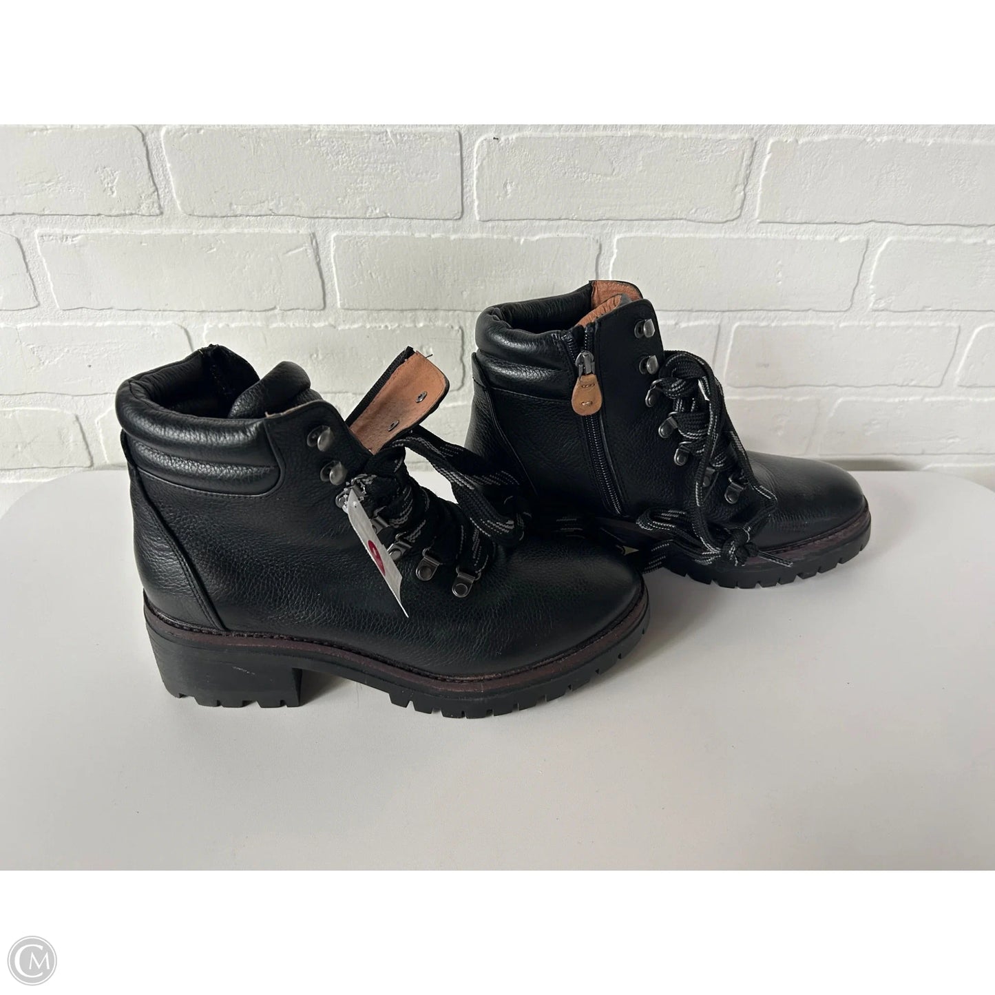 Boots Ankle Heels By Gentle Souls In Black, Size: 8.5